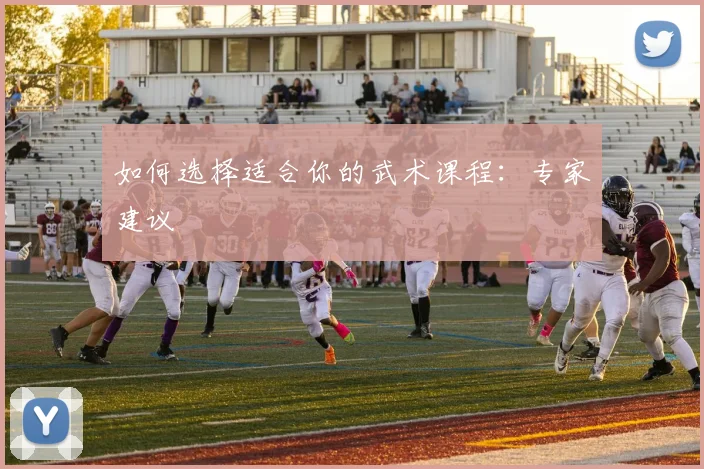 如何选择适合你的武术课程:专家建议